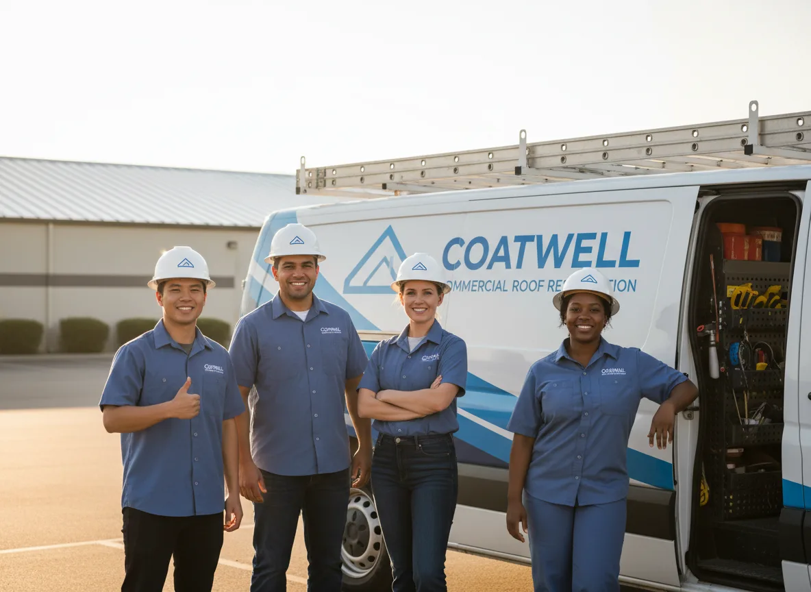 Commercial roof coating company in Commerce, OK